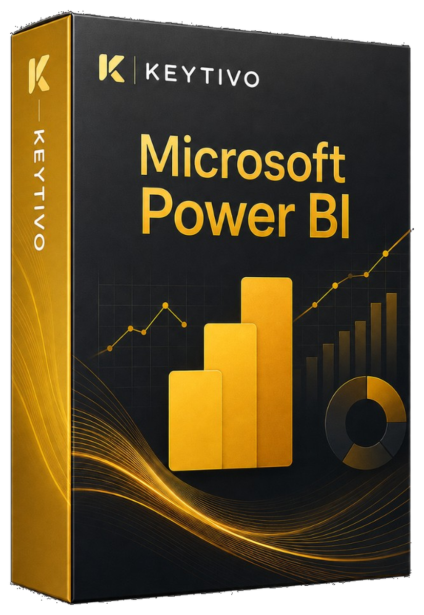 KEYTIVO Microsoft Power BI premium product box