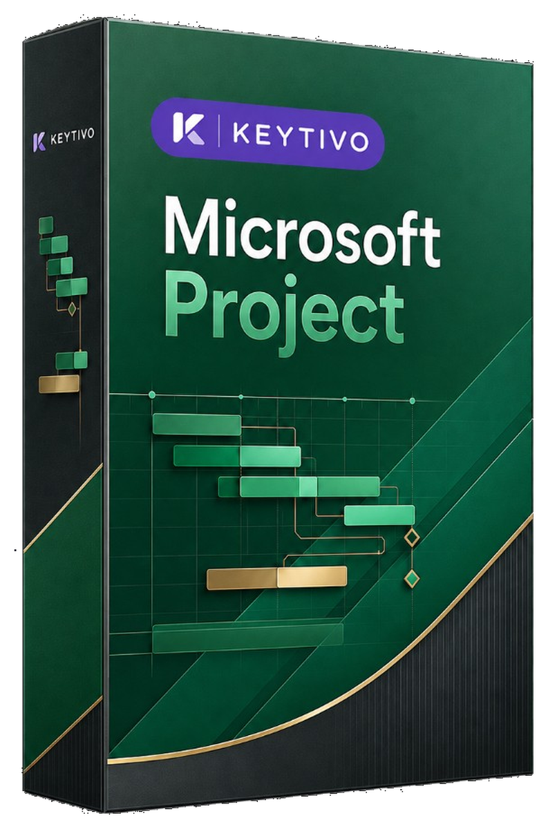 KEYTIVO Microsoft Project premium product box