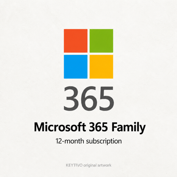 Microsoft 365 Family — 12 Months