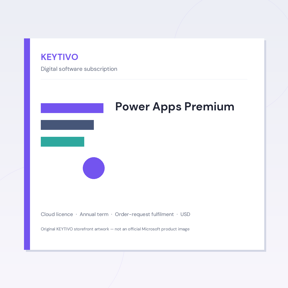 KEYTIVO Power Apps Premium Power Apps Premium — KEYTIVO storefront artwork