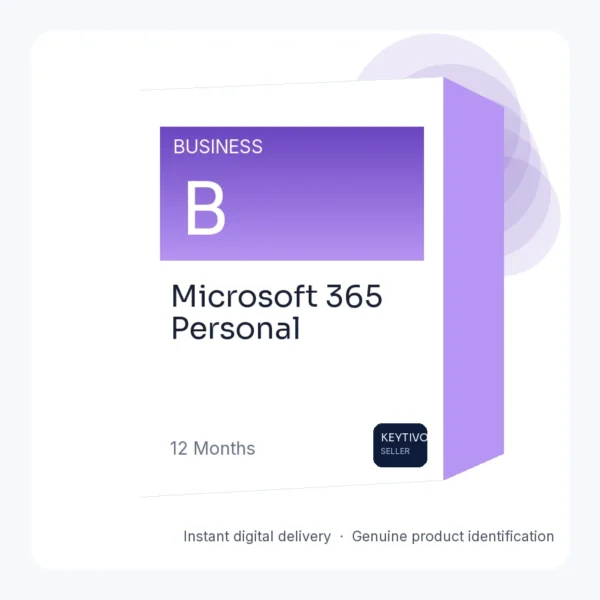 Microsoft 365 Personal — 12 Months — KEYTIVO digital license