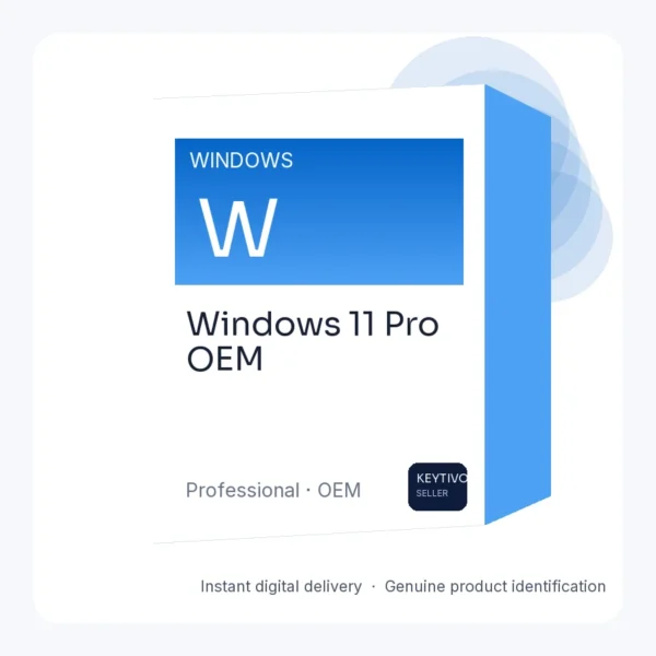Windows 11 Pro OEM Key — KEYTIVO digital license