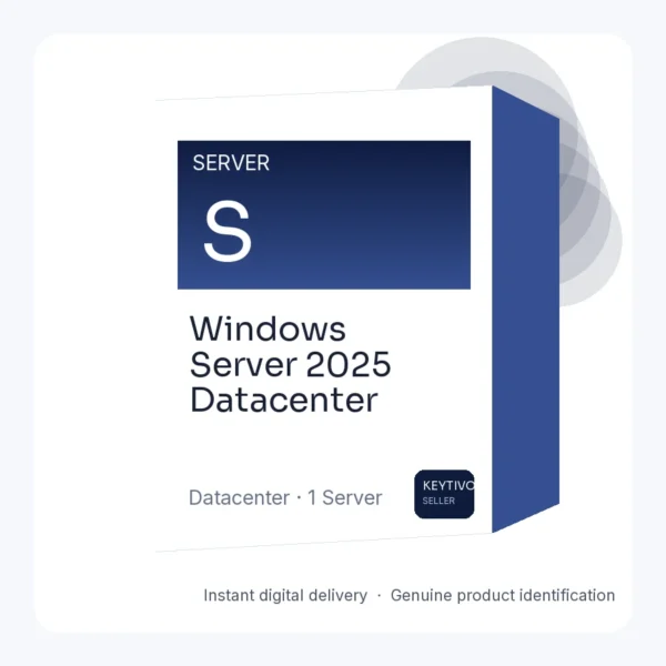 Windows Server 2025 Datacenter License — KEYTIVO digital license